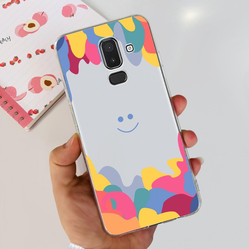 Case for Samsung Galaxy J8 2018 Case Silicon Back Cover for Samsung J8 2018 J810 Funda for Samsung J8 2018 Phone Case Clear Etui