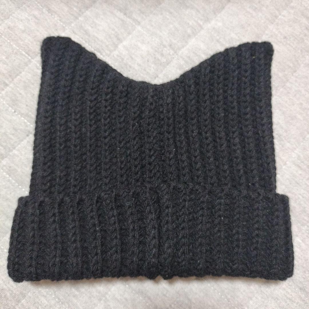 Used CA4LA Chainsaw Man Les Edition Collaboration Power Knit Cap Hat Black Black