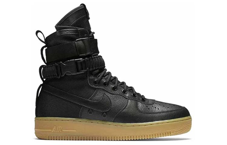 Nike Sf Air Force 1 Black Gum 859202-009