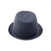 Oversized Cotton Fedora Hat for Men