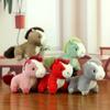 1Pcs Simulation Pony Pendant Cute Little Horse Doll Keychain Anime Stuffed Plush Toy For Children'S Birthday Christmas Gift