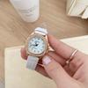 Retro British Style Watch Women'S Fashion Simple Junior High School Students High Value Niche Light Luxury Women'S Quartz Watch