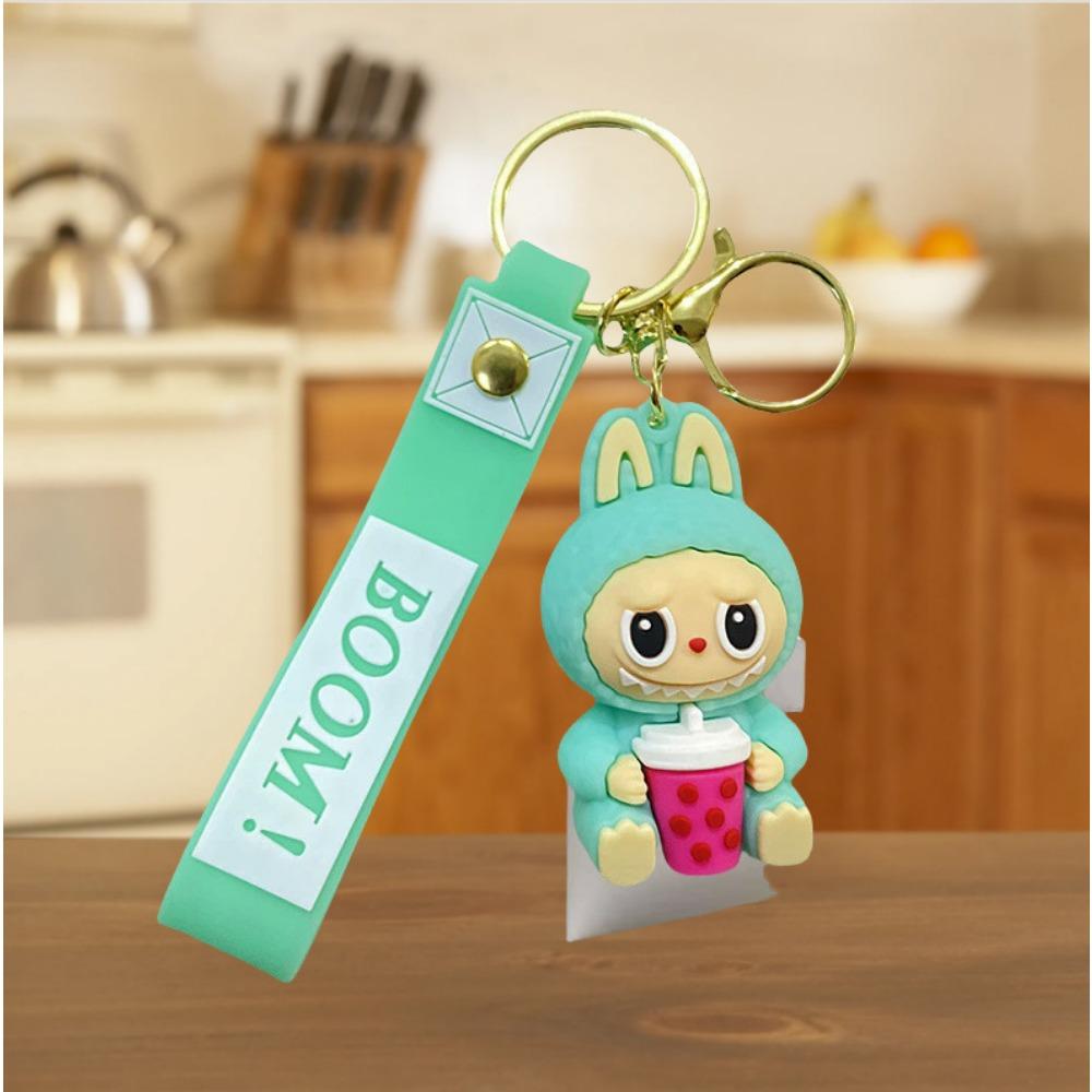 Cute Series Keychain Rab Seated Car Backpack Pendant