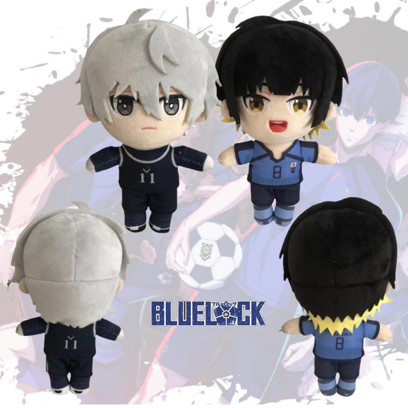 Lock Plush Blue Doll Seishiro Nagi Bachira Meguru Stuffed Toy Home Decor Gifts