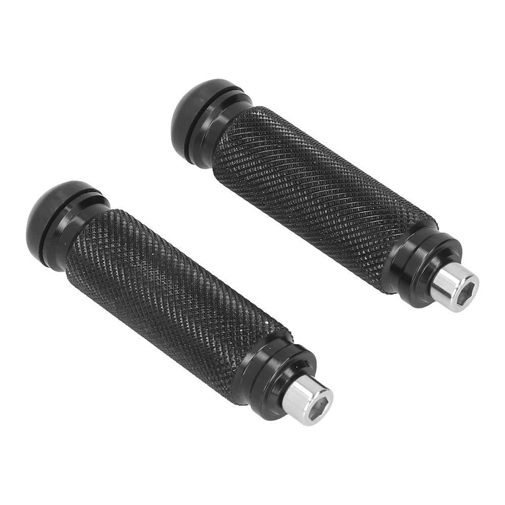 2pcs 8mm Motorcycle Frame Slider Black Drop Protector Anti Falling Protector Aluminum Alloy Anti Scratch Protector Riding Safety