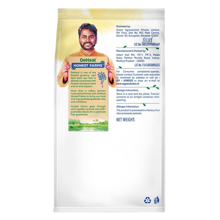 DeHaat Honest Farms Pesticide Free Unpolished Green Moong 1 KG