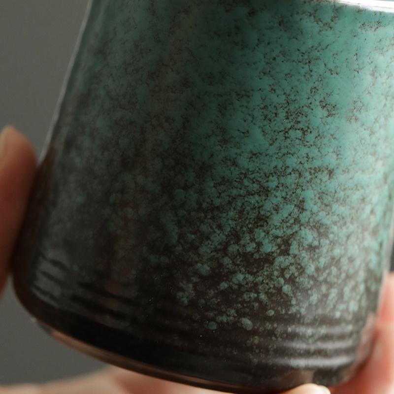 300ml Ceramic Fair Cup Coarse Pottery Tea Divider Vintage Tea Sea