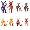 Vibrant 6pcs Fnaf Five Nights At Freddy's Light Up Action Figures For Kids