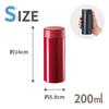 Stainless Steel Thermo Drink Bottle Thermos Vacuum Double Layer Water Bottle Simple Plain Outdoor Camping Glamping Present Gift Day Day Stylish