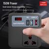 Universal Car & Truck Power Converter: 12V/24V to 220V Inverter with Fast Mobile Charging