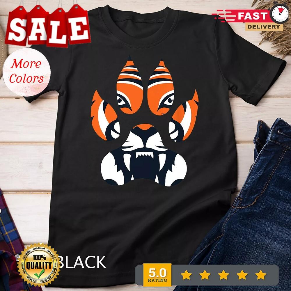 2025/Awesome Tiger Paw Animal Lover Wildlife Funny Gift Unisex T-shirt Unisex T-Shirt XL