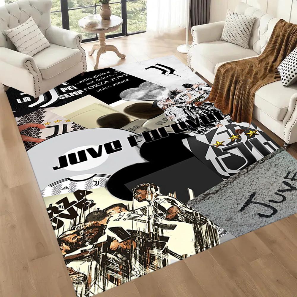 Juventus Carpet Suitable For Dining Room Living Rooms Balcony Bedrooms Antislip Rug Office Home Decor Perfect Gift For Friends Family