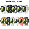 Silicone Sport Band for Samsung Galaxy Watch 4/5/6/7 44mm 40mm Unisex Soft Loop Strap for Galaxy Watch FE Quick Release Bracelet