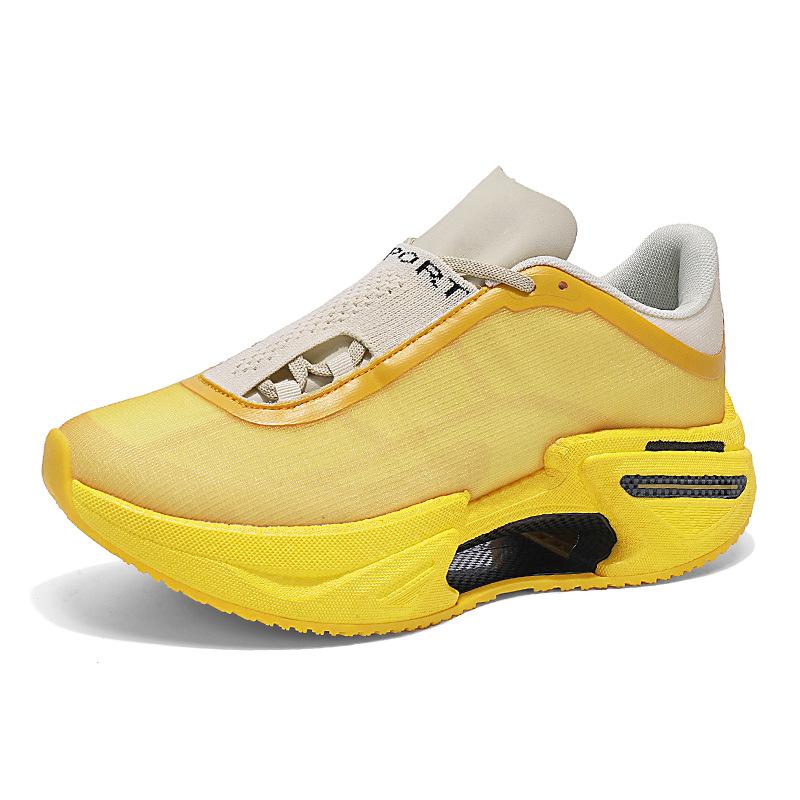 35-45 Large Size Couples Super Light Shock Absorbing Men's Carbon Plate Running Shoes for Men and Women's Super Light Shock Absorbing Casual