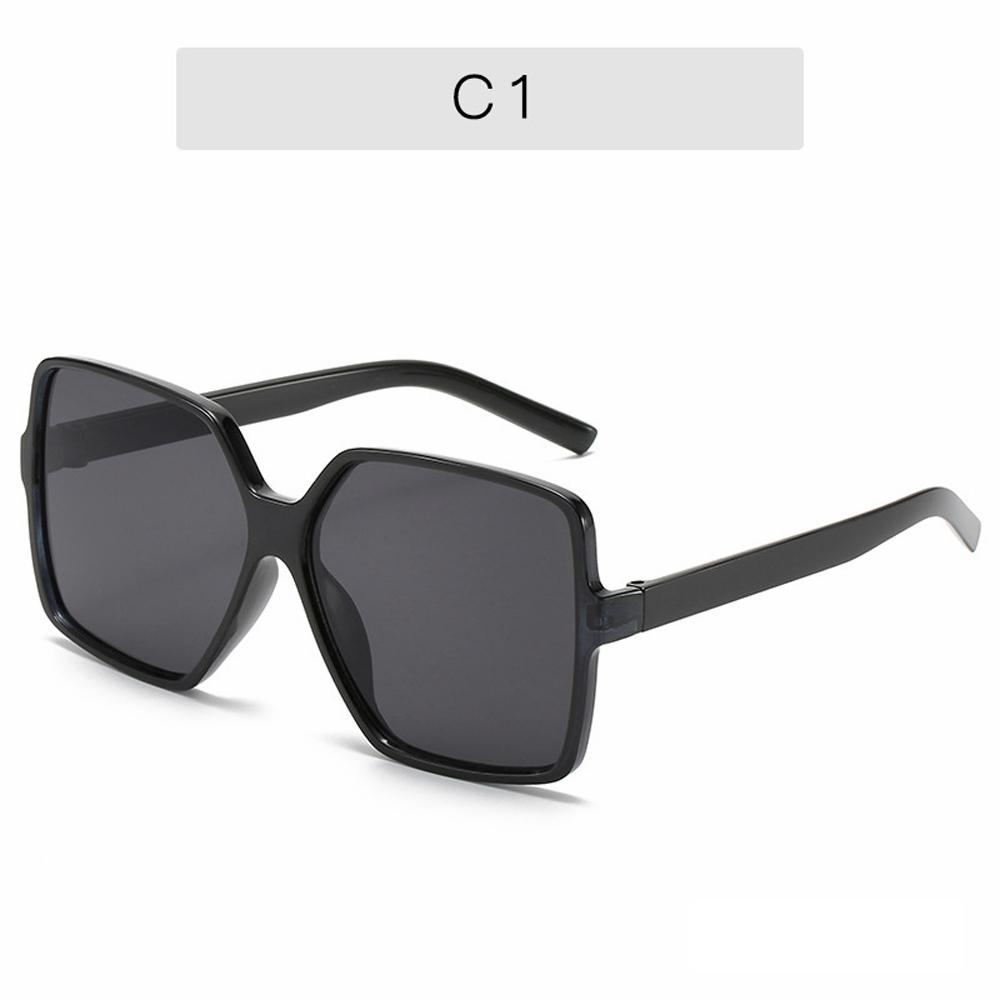

Oversized Sunglasses Women Vintage Large Square Frame Gradient Shade UV400 Mirror Driving Glasses for Men and Women SUNGLASSES