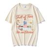 Elf Eddie Munson Demogorgon Grafik T-Shirt Herren Damen Baumwolle Lässige T-Shirts Mode Locker Sommer Kurzarm Streetwear