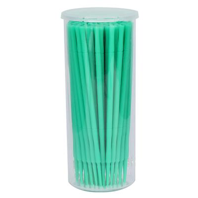 100pcs micro escovas descartáveis ​​limpas dobráveis ​​portáteis convenientes escovas de aplicação dentária
