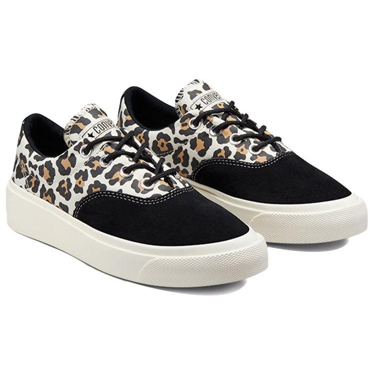 Converse Skid Grip Cvo Schwarzer Leopardenmuster Unisex Sneaker 171985C