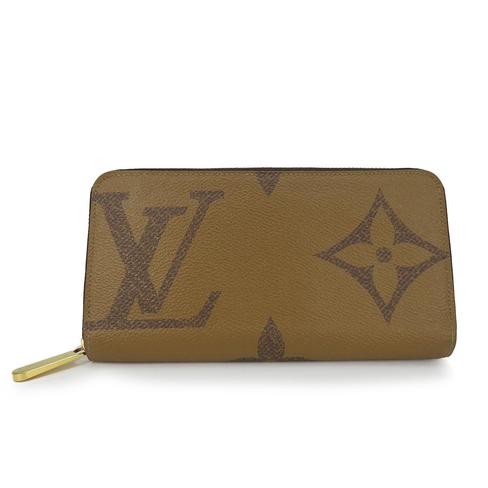 Used LOUIS VUITTON Purse Zippy wallet M69353 Brown Everyday use