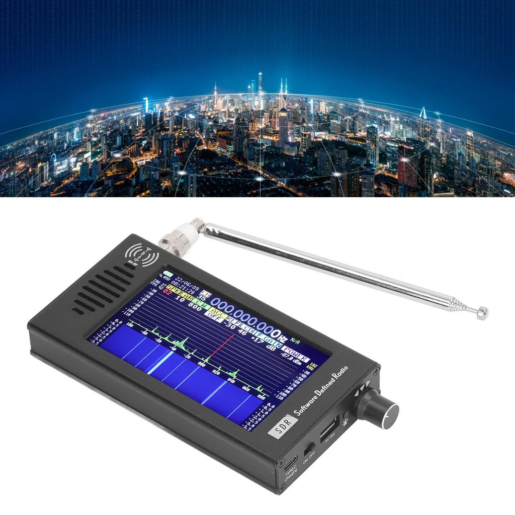 4,3 Zoll 100 kHz bis 149 MHz FM MW SSB CW HAM Kurzwellenradioempfänger DSP SDR Radioempfänger DSP SDR Radioempfänger Werkzeuge