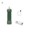 Personal Water Filter Straw Mini Water Purifier Universal Easy to Install Outdoor Camping Water Purifier Straw Kit Emergency Survival Gear