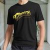 New Cheers Bar Boston Beer Active Logo Men's Black T Shirt Funny Size S To 5XL