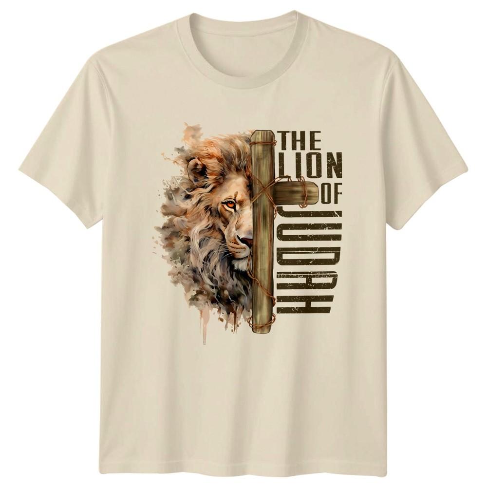 The Lion Of Judah TShirt Faith Christian 2026 Birthday Gift For Him And Her