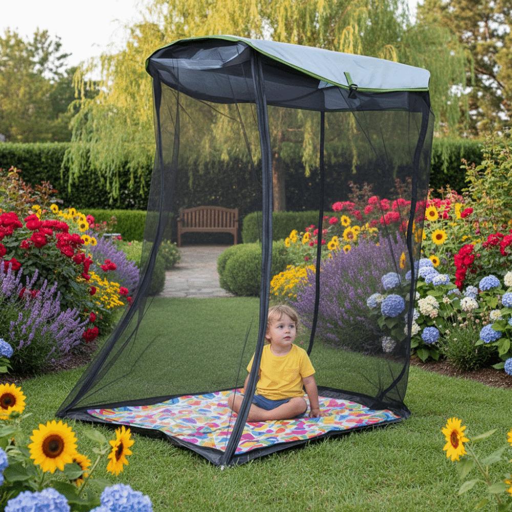 Insect Proof Bug Mesh Tent Zipper Opening Mosquito Net Travel Mosquito Net Cover Garden