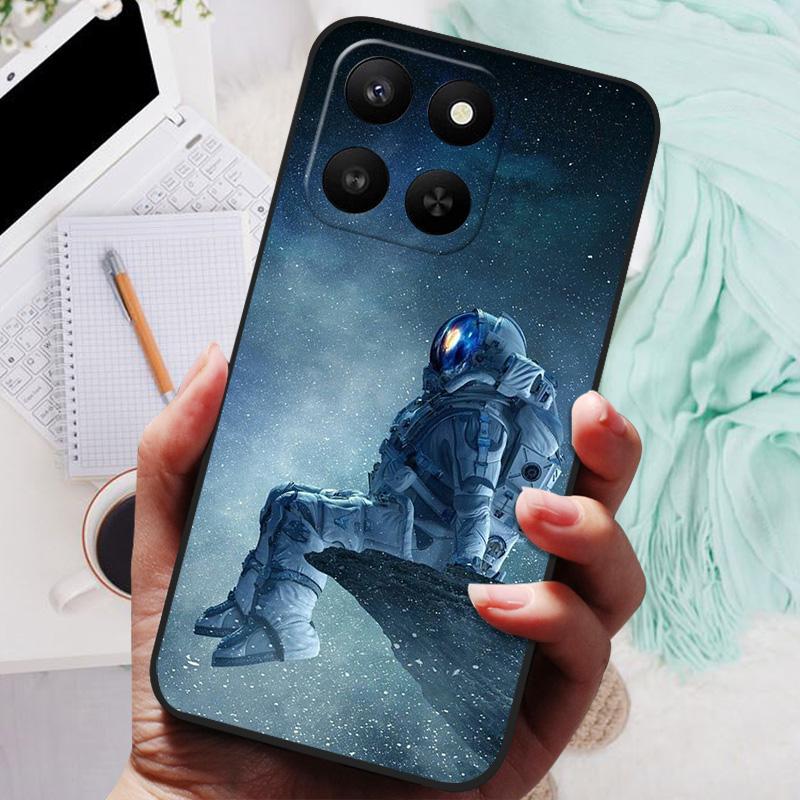 For Honor 400 Smart Case NEW TPU Silicone Shockproof Cat Phone Cover For Honor X7d 4G 5G / Play 10T 5GFunda Printing Soft Coque