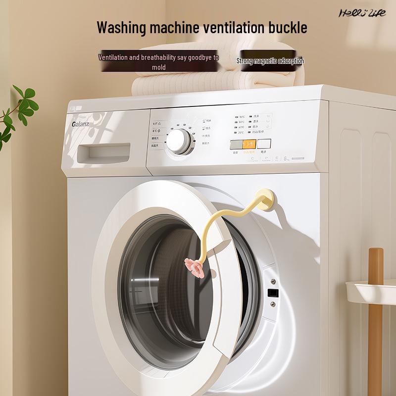 Magnetic Anti-Mildew, Anti-Odor Door Latch for Front Load Washers