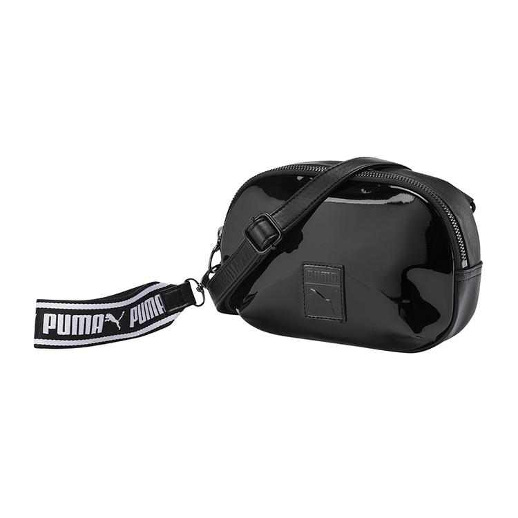 Puma Artificial Leather Shoulder Bag , Crossbody Bag Regular Women's Black (Unisex) Crossbody Bags 076602 01