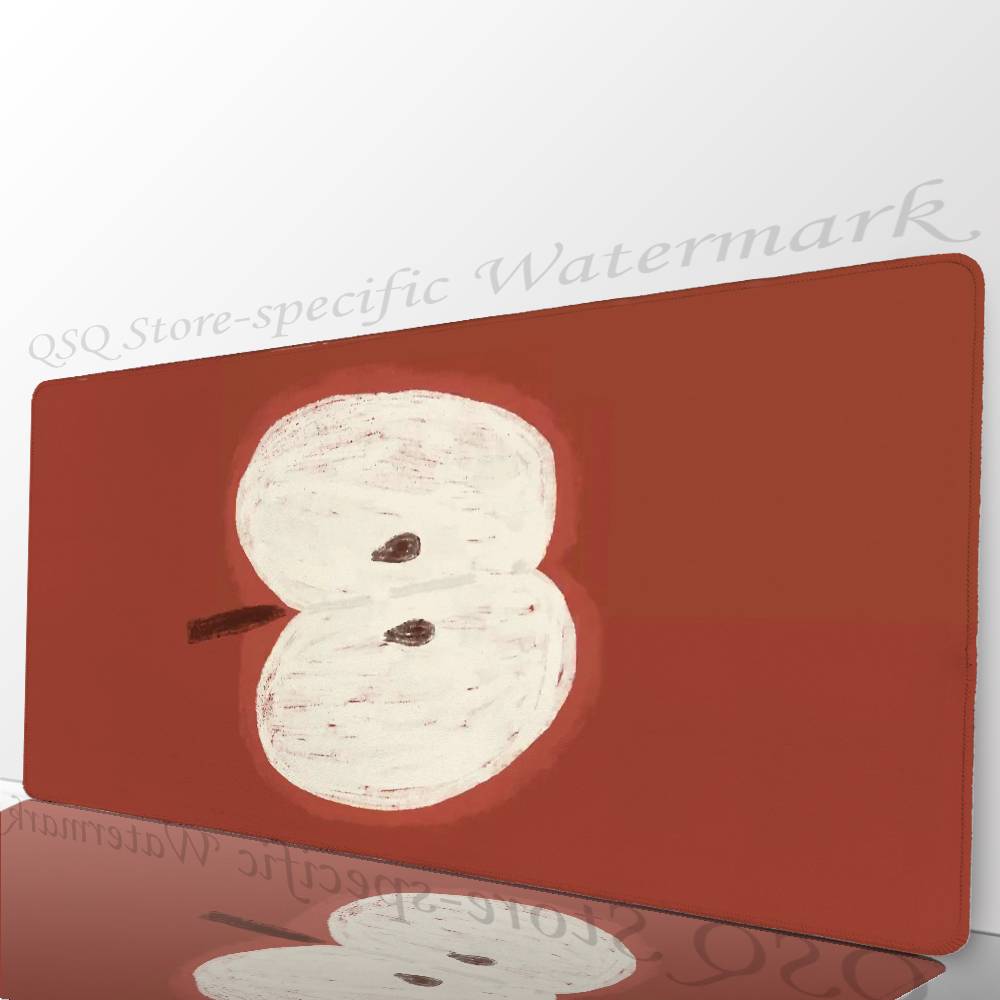 Interesting Apple Abstraction Mousepad Non-slip Suitable For Office Computers Laptops E-sports Game Desk Mats XXL Keyboard