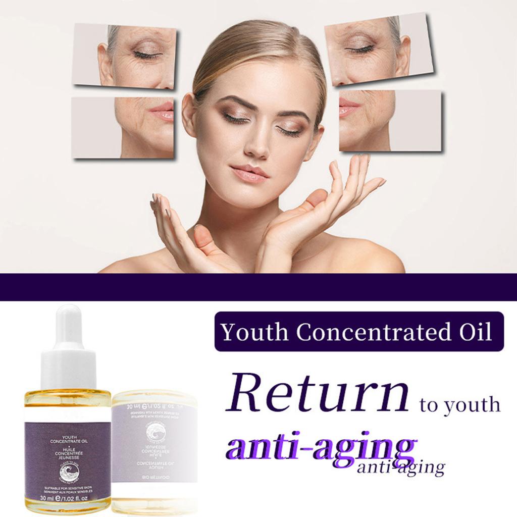 Youth Concentrated Oil 30ml, Facial Hydrating And Moisturizing Serum