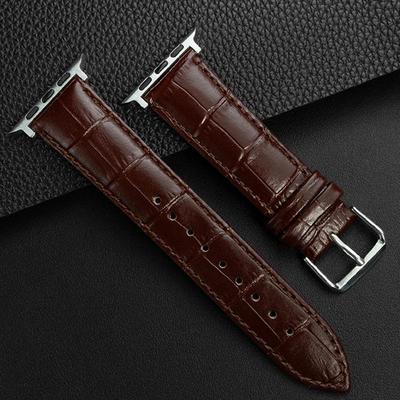 Leather Band Strap for Apple Watch Band Ultra 3 49mm 11 10 42mm 46mm 9 8 7 45mm 41mm High Quality for IWatch 6 SE 5 4 44mm 40MM