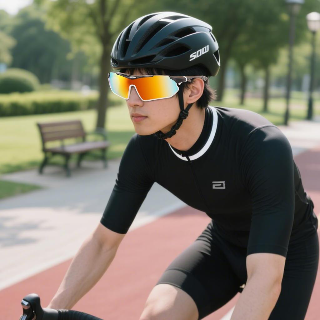 FEISEDY Polarized Sunglasses for Men and UV400 UV Sports Sunglasses with Adjustable Nose Glare for B1407 Women, Protection, Protection, Pads,