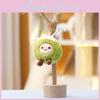 Plush Coconut Toy Cartoon Creative Keychain Soft Stuffed Doll For Kids And Teens