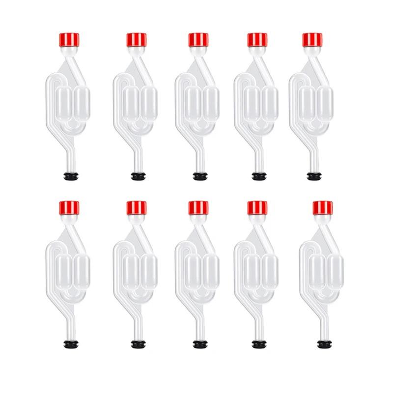 Plastic One-Way Brewing Valve with Lid for Fermentation and Exhaust In Beer and Wine Making