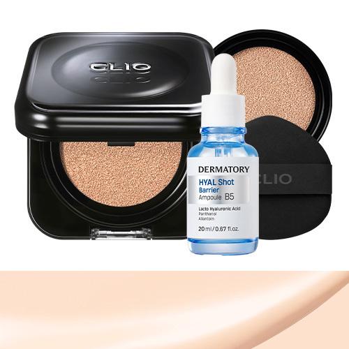 Clio Kill Cover Founwear Cushion Promotion (+Dermatology Hyal Shot Ampoule 20ml + Refill 1P)