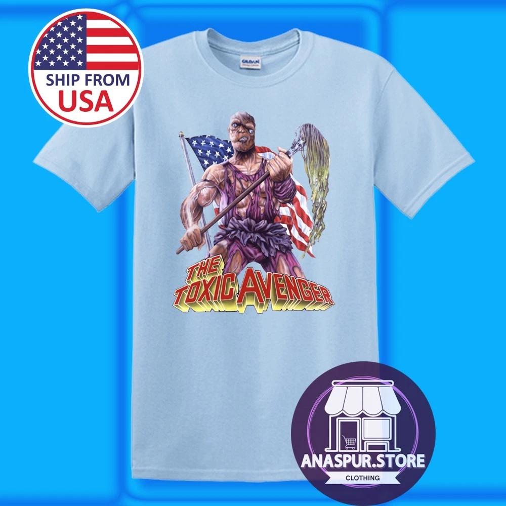 The Toxic Avenger Movie Men s Light Blue Size S-5XL M