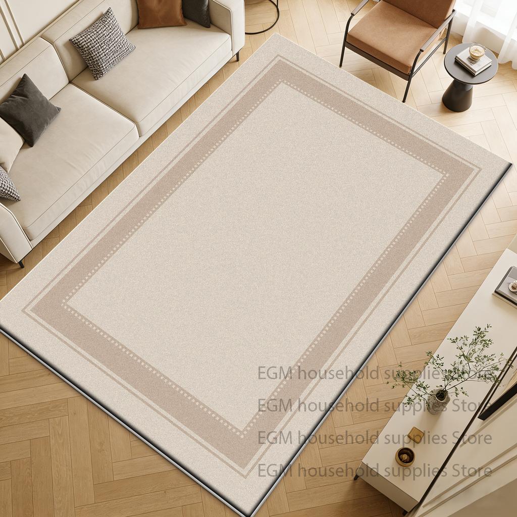 Modern Fashion Carpet Luxury Living Room Family Bedroom Play Geometric Customizable Rug Indoor Washable Non-slip Floor Mat Study