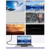 90 Degree USB C Data Cable 40Gbps Synchronized 8K UHD Display Suitable for Laptops Tablets Rapid Charging Data Transfer