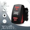 Rocker Switch Replacement for UTV ATV Momentary Winch in/Out with Jumper Wire