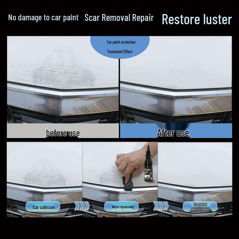 Car Scratch Repair & Polishing Wax - Deep Clean & Restore Paint