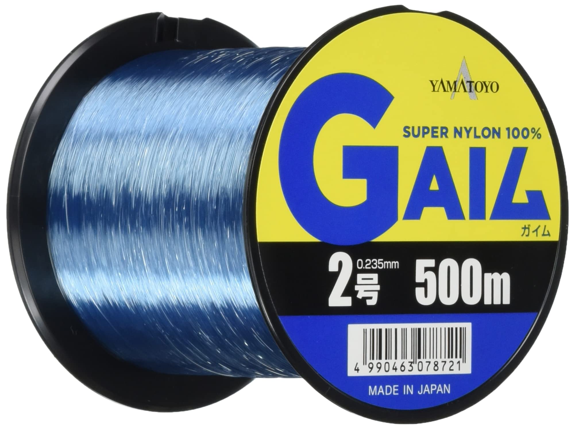 

YAMATOYO Nylon Line Gaim 500m 8lb Blue #2 синий