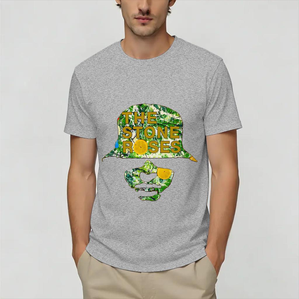 The Stone Roses T-Shirt Sommer Baumwoll-T-Shirts Für Unisexs Harajuku Benutzerdefiniertes Logo T-Shirt Kurzarm Streetwear Kleidung