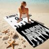 1pc Linkin Park3 Beach Towel, Comfortable and Thick, and Swimming/Bath/Picnic/Camping Towel, Suitable for Seaside Beaches
