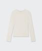 MUSINSA STANDARD WOMAN Women'S Sheer Slim Long Sleeve T-Shirt [Butter Cream]