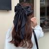 Hairpin Bow Theme Chiffon Long Ribbon Hair Clip Bright Color Lightweight Back Head Hair Claw Hair Accessories