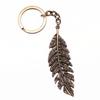 Pendants Mushroom Charm Branch Keychain Leaf Key Ring 28mm