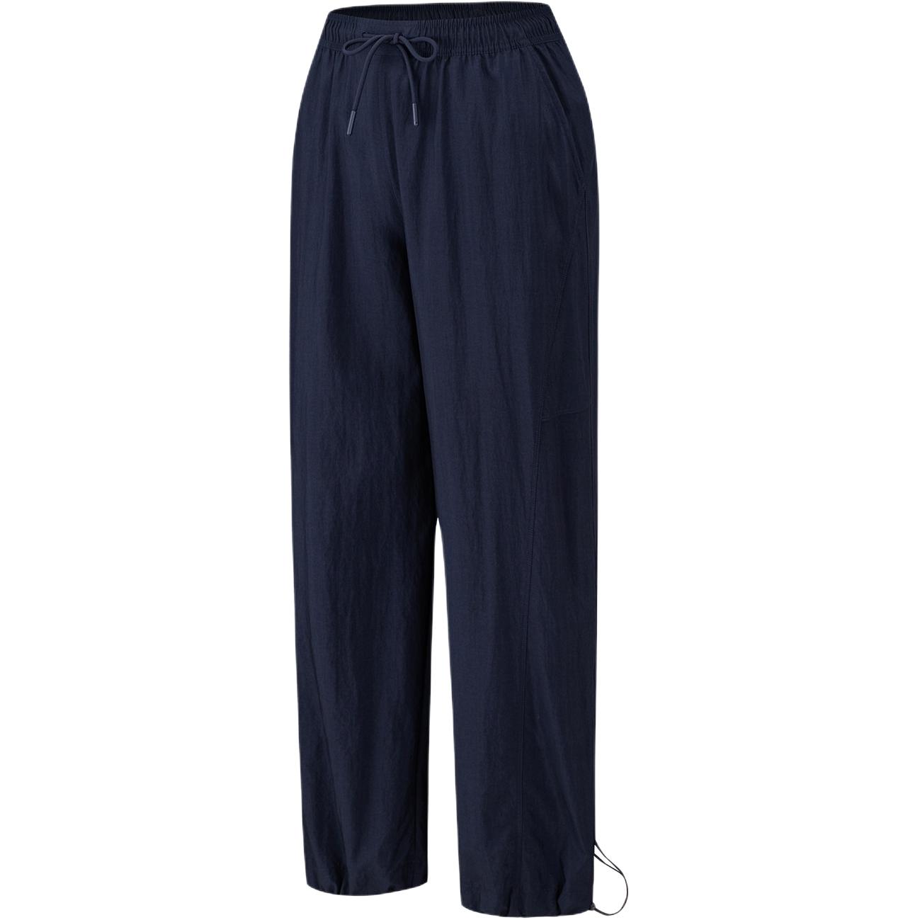 Anta Training Series Solid Color Lace Soft Simple Versatile Sports Long Pants Women bottoms 162627509-2 S